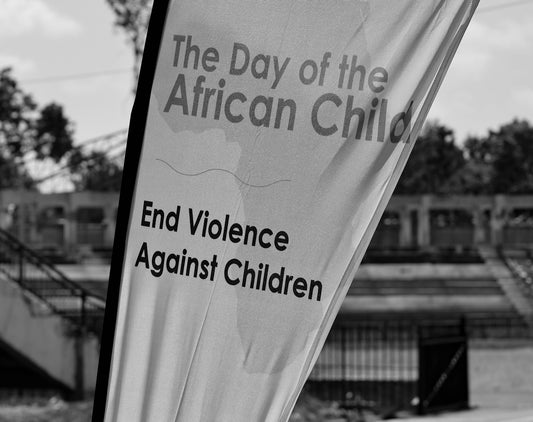The image promotes the day of the african child.