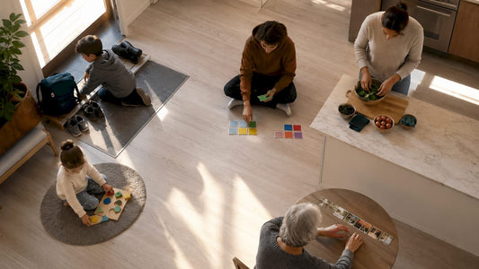 People practicing executive skills across life stages