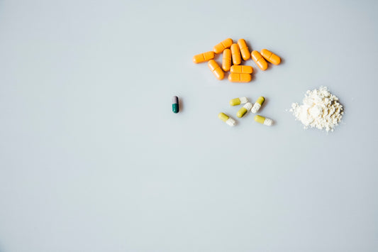 variety of medication capsules