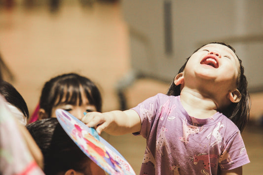 smiling toddler