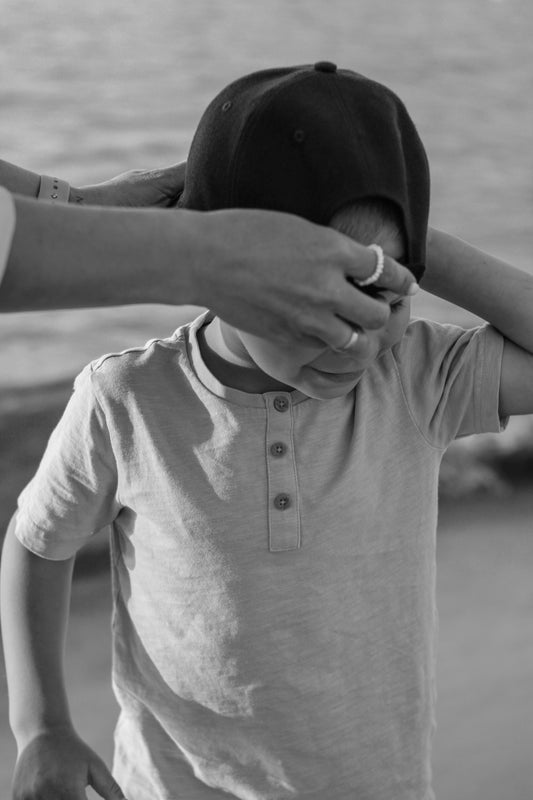 a man wearing a hat