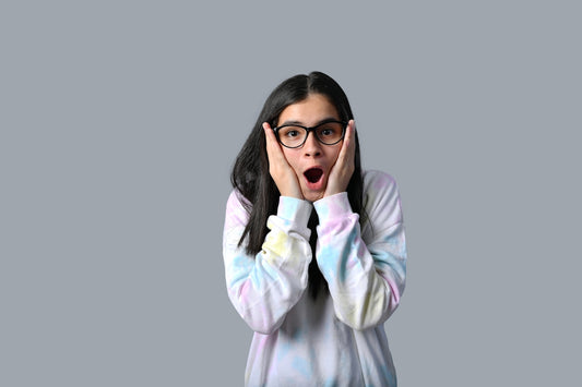 a person wearing glasses