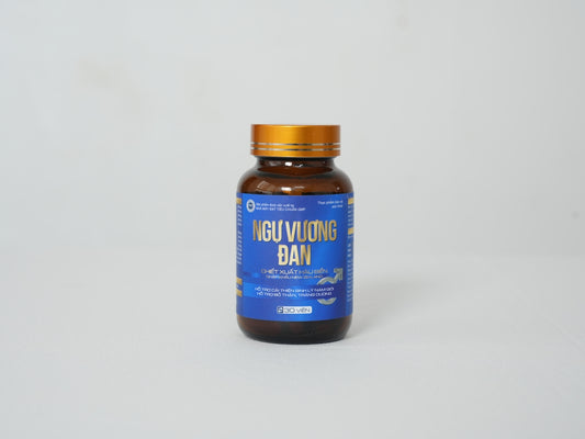 a bottle of vitamin supplement on a white background