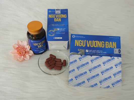 a table topped with a bottle of vitamins and pills