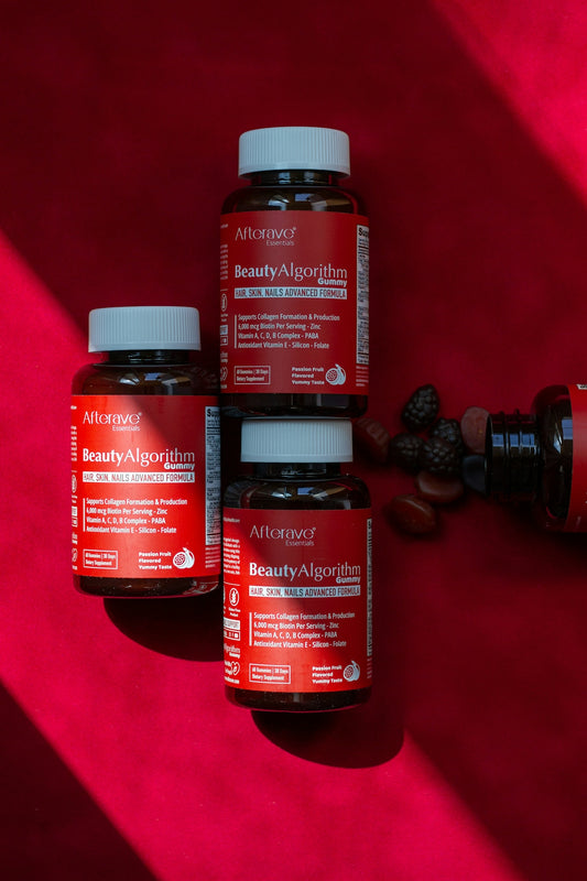 A group of bottles of vitamins sitting on top of a table