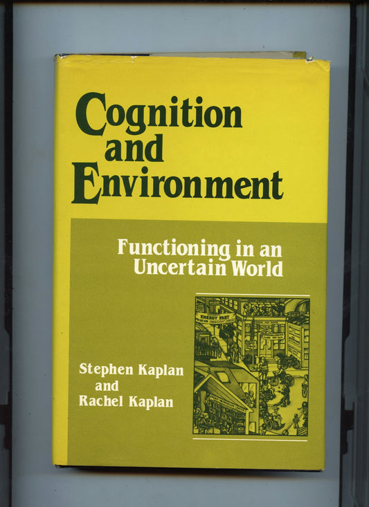 The book focuses on cognition and environment.