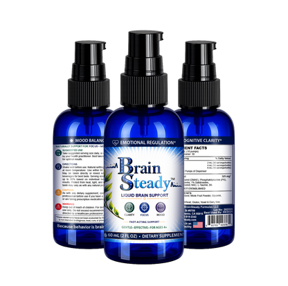 BrainSteady™ Liquid Formula | Flexible Bottle Options