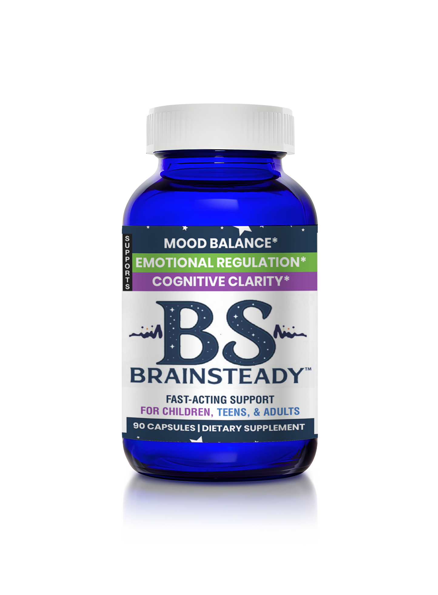 SNAP BrainSteady™ Capsules – Flexible Bottle Options
