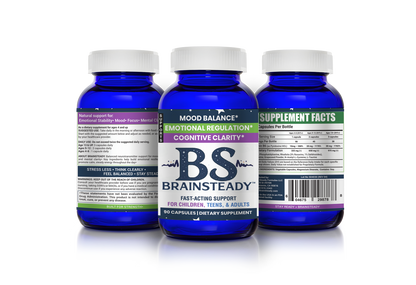 SNAP BrainSteady™ Capsules – Flexible Bottle Options